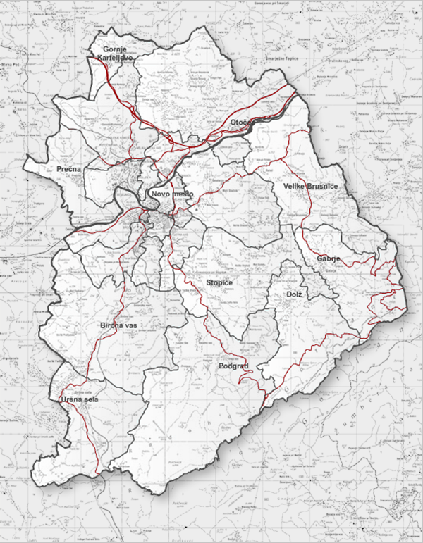 zemljevid krajevnih skupnosti