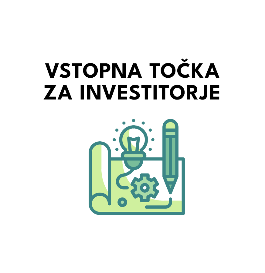 plakat vstopna točka za investitorje