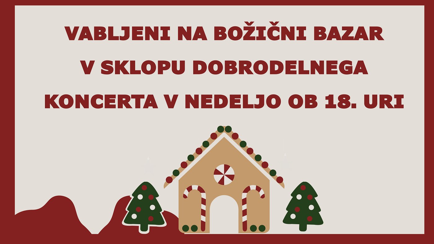 Vabilo na božični bazar