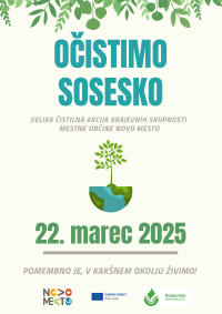 Očistimo sosesko plakat