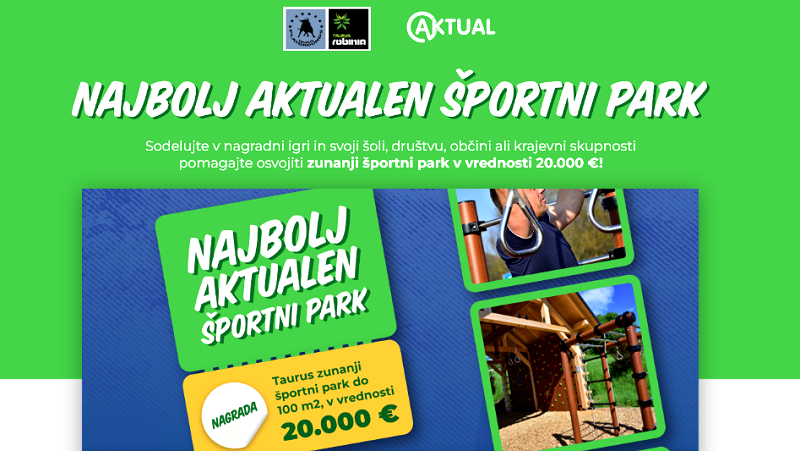  Glasujte za športno igrišče na Ragovski! 