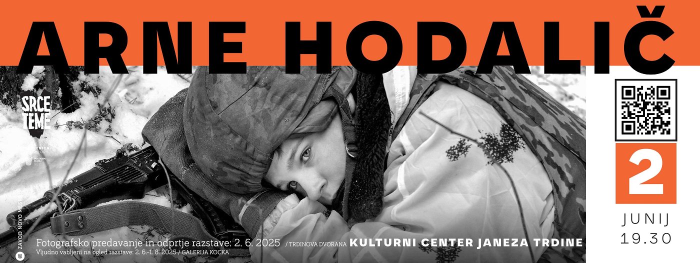 Vabljeni v Kulturni center Janeza Trdine 2. junija ob 19.30 na predavanje in odprtje razstave Srce teme slovenskega fotografa Arneta Hodaliča.