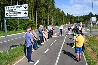 otvoritev nove ceste v Češči vasi
