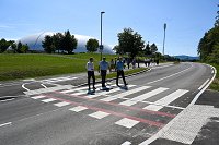 otvoritev nove ceste v Češči vasi