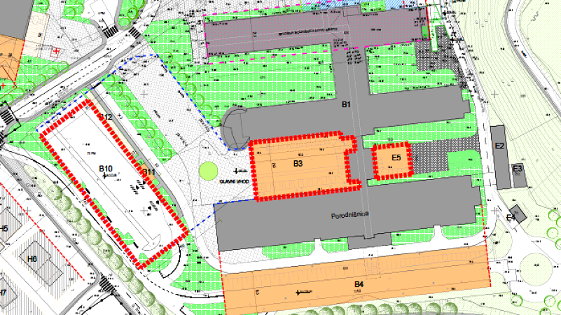 Javna razgrnitev dopolnjenega osnutka sprememb in dopolnitev ureditvenega načrta Zdravstveni kompleks Novo mesto (SDUN-ZKNM5)