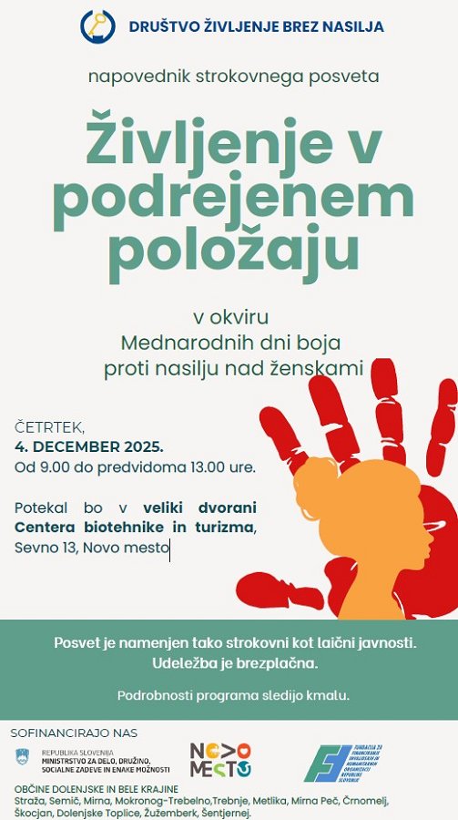 Življenje v podrejenem položaju - plakat Življenje v podrejenem položaju - plakat