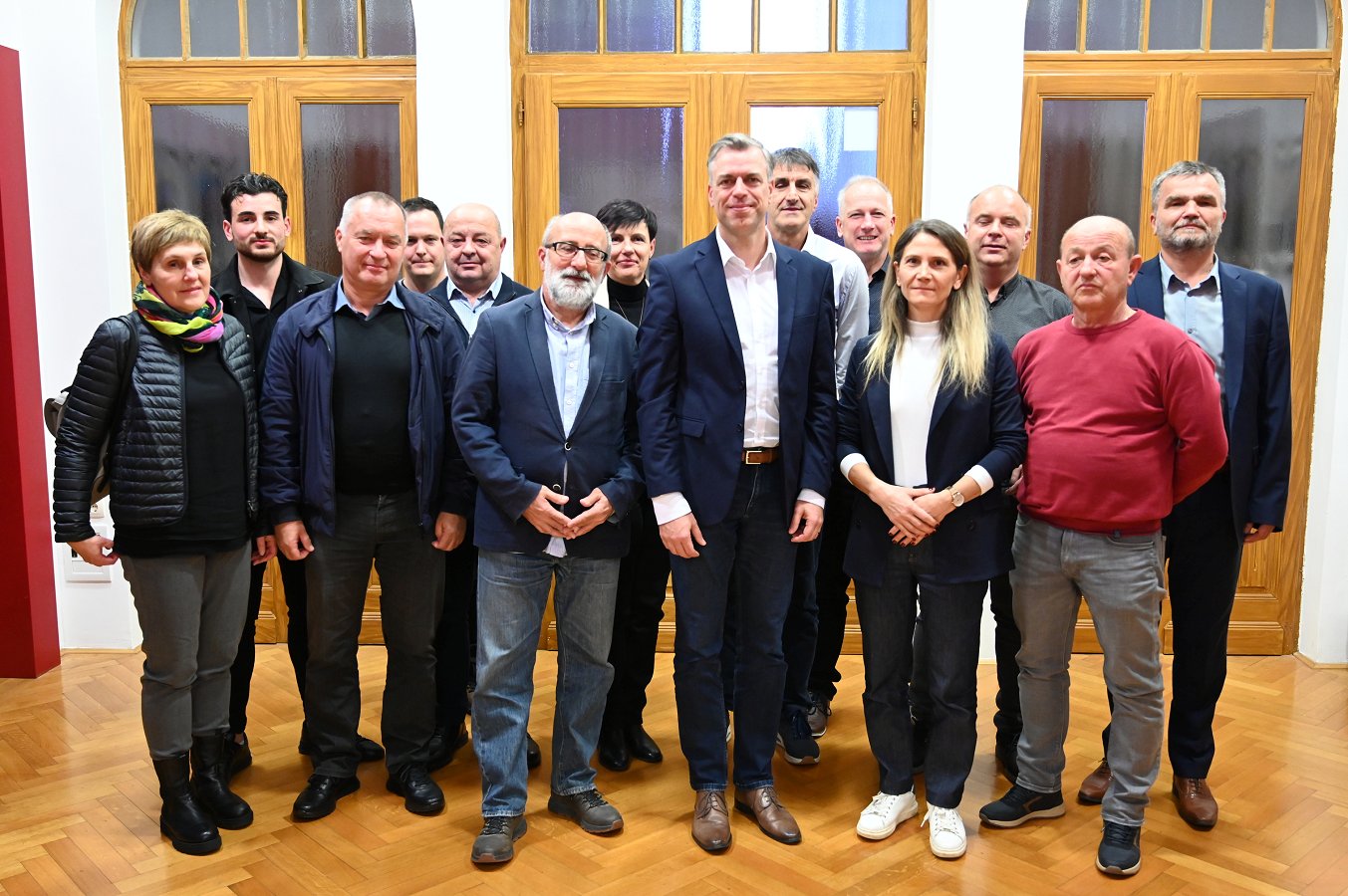 podpisniku subvencije skupaj z županom