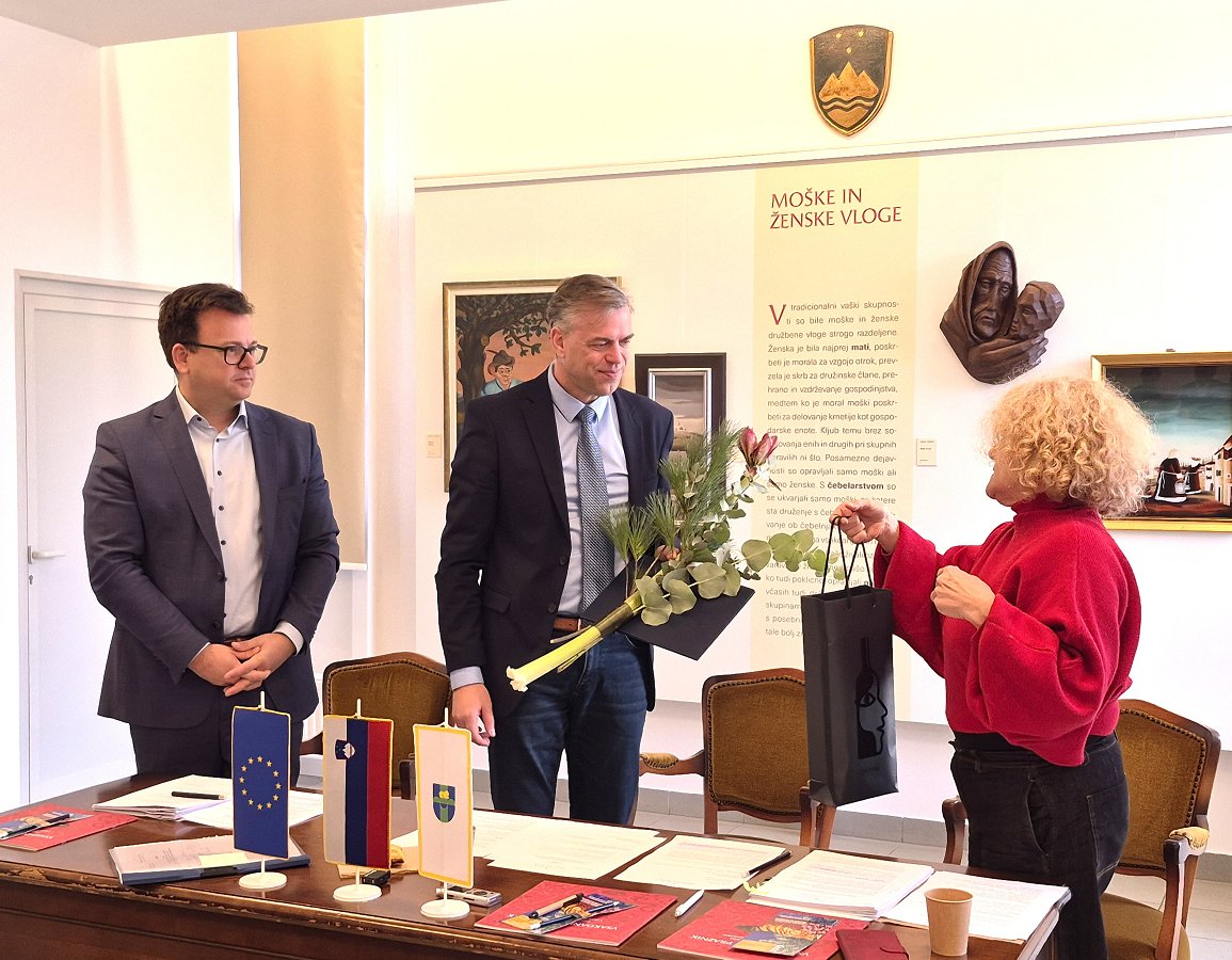 predaja Župan zaključil s predsedovanjem Skupnosti občin Slovenije