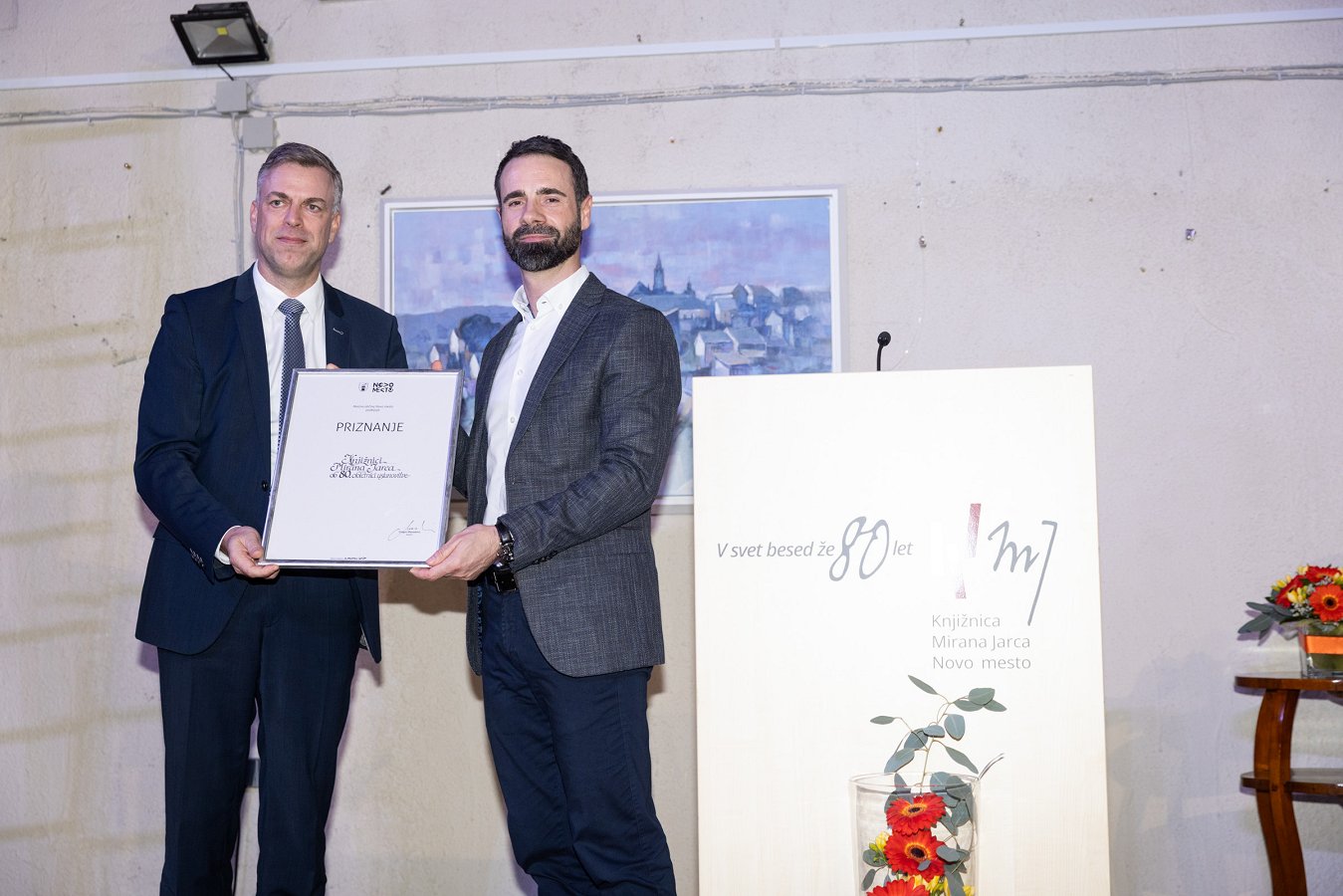  Knjižnica Mirana Jarca obeležuje 80-letnico delovanja