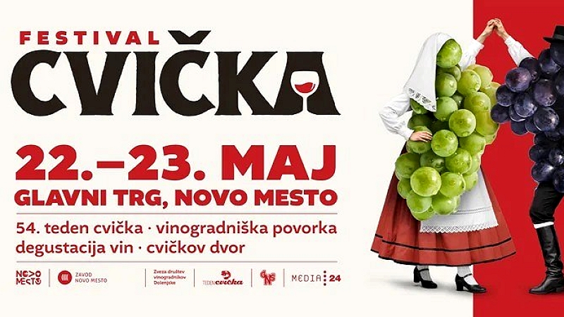 Cviček Novo mesto bo znova gostilo Festival cvička