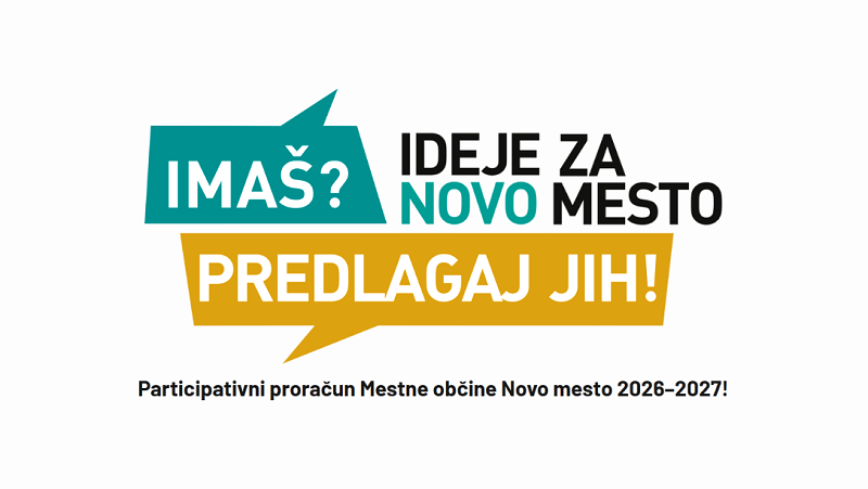 Na fotografiji je plakat za Participativni proračun