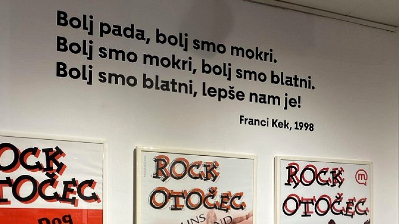 Odprtje razstave Rock Otočec - košček raja