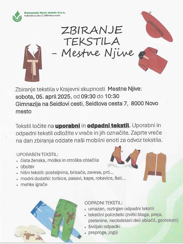 zbiranjeTekstila